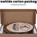 Christian Gifts,Wooden Clock,Desktop Clock,Wooden Silent Wall Clock,Religious Gifts Inspirational Gifts Bible Verse Gifts Birthday Gifts (Jeremiah 29:11)