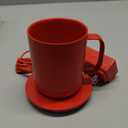 Ember Temperature Control Smart Mug 2, 10 Oz, App-Controlled Heated Coffee Mug with 80 Min Battery Life and Improved Design, Red