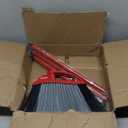 O-Cedar PowerCorner Angle Broom with Dustpan, Red, 1 Each