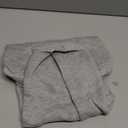 Winter Dog Hoodie with Pockets - Solid Color Polycotton Sweatshirt for Small, Medium, and Large Dogs - Soft, Warm, Cozy Pet Clothing for Cold Weather - Ideal for Outdoor Walks.Grey-L