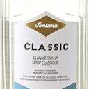 Fontana Classic Coffee Beverage Flavoring Syrup 1 Liter 33.8 Fl Oz Exp. 02/12/2027