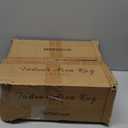 WITSHOCK 7x9 Dark Grey Living Room Rug - Washable Boho Soft Modern Geometric Low Pile Moroccan Trellis Pattern Large Thin Rug for Bedroom Dining Room, Carpet for Nursery Playroom, Eco-Friendly, 84x108