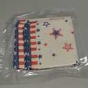 4th of July Table Runner, Patriotic Table Runner, 4th of July Table Decorations, Red White and Blue American Star Table Cover Memorial Day Runners for Indoor Outdoor Home Party Decoration (13" x 72")