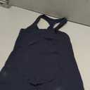 CRZ YOGA Women's Butterluxe Yoga Workout Tank Tops Racerback Sleeveless Camisole Athletic Gym Shirts (True Navy) S