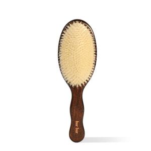 BUR BUR The Mermaid Brush - Essential Boar Bristle Brush | For Medium To Thick Hair | For Every Day Styling, Detangling