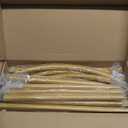 Wedding Arch Backdrop Stand Set of 2 Gold Metal Arch Frame 7.2FT & 6FT Backdrop Stand Wedding Arch Bracket Stand Birthday Party Balloon Arch