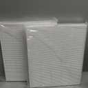 2 Sets 5510 5520 Filter Q For WINIX 5510 5520 Air Purifier Filter Replacement 1712-0123-00 For Large Room 1882 Ft/Hr 2 Middle & 2 Activated Carbon Filters Captures Pet Dander Smoke Dust Pollen