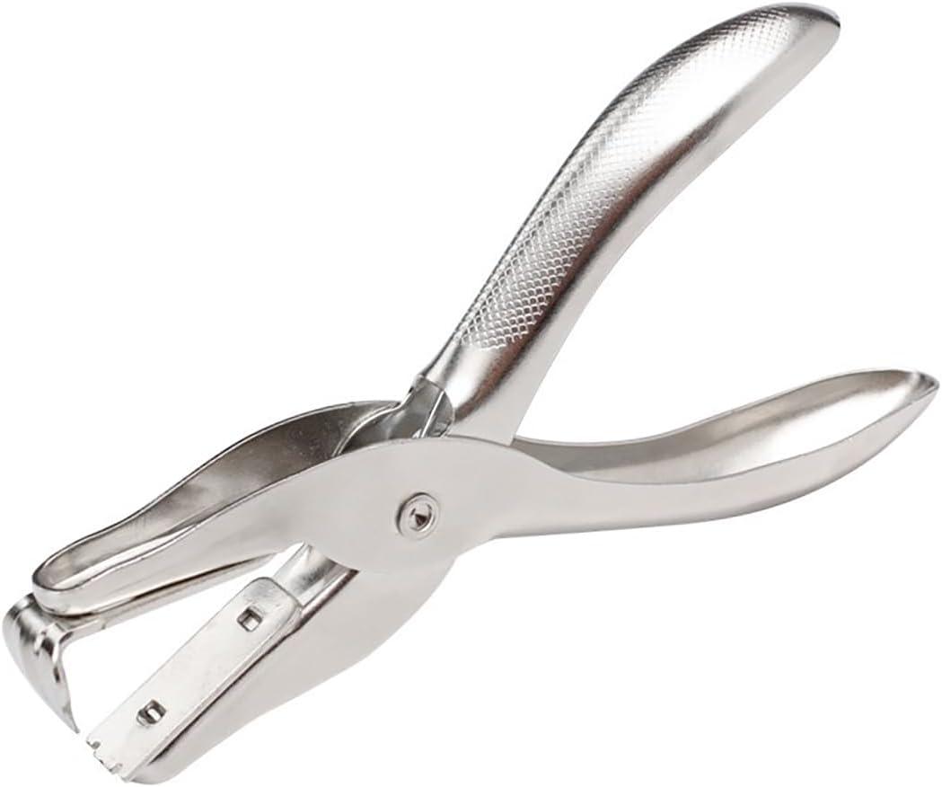 Plier-Style Stainless Steel Staple Remover for Paper Documents, Medium