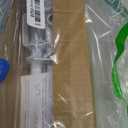 Curtain Rods for Window 32 to 78, White 5/8 inch Splicing Single Window Curtain Rod Set with Brackets