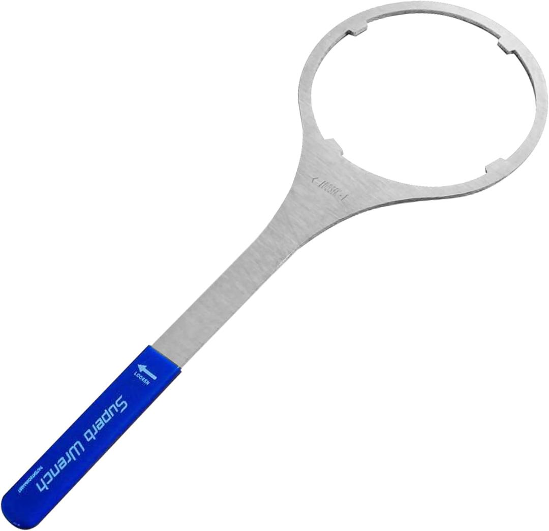 Superb Wrench SPBW-1 Heavy Duty Metal Water Filter Housing Wrench (4.8 inch Inside Diameter)
