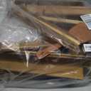 Jorivel 2 Pack Wooden Pizza Dough Proofing Box 16" x 12" w/Lids  Made From Natural Acacia Wood  Ideal Bread Proofing Box, Pizza Storage Container  Comes with 2 Adjustable Partitions & 1 Wood Shovel