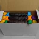 6 Pack Water Guns for Kids Adults - 6 Color Squirt Gun with Trigger, Long Range Water Pistol, Super Water Blaster Soaker Toys for Pool, Beach, Yard & Summer Party