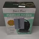 Baker's Friend Multi Pizzelle Maker Electric, Stroopwafel Iron, 4 x 4.5'' Pizzelle Waffle Cookies Maker with Temperature Control, Ideal for Holidays, Parties & More, Great Choice for Gift