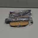 Toilet Paper Holder Stand, Bathroom Toilet Paper Roll Holder Stand with Reserve, Standing Toilet Paper Holder with Storage (Black)