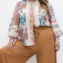 City Chic Women's Plus Size Shirt - Whimsical Print, 22