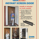 Phifer Magnetic Door Quickscreen Fits Door Height 78"-80"