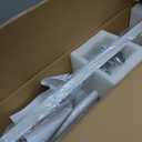 Varsoul 24'' Wall Mounted Kraft Paper Roll Dispenser & Cutter,Black Butcher Paper Dispenser, Farmhouse Decoration - Ideal Choice for Lists, Art Work, Calendars, White Paper Holder with Cut Bar