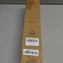 2 Pack Modern Black Curtain Rods Set for Windows 28 to 48 Inches Adjustable Length Heavy Duty 1" Diameter Window Curtain Rod with Decorative Finials for Outdoor Bedroom Kitchen Living Room