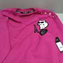 KARL LAGERFELD Paris Women's Sweatshirt, Bright Jewel Pink, Small
