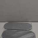 2PCS Water Absorbing Stone Tray, Fast Drying Diatomite Stone Sink Tray, Water Absorbent Diatomite Coasters, Stones Soap Trays for Kitchen Sink, Bathroom Counter Hand Soap Dish Toothbrush Holders