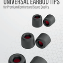 Acoustic Memory Foam Universal Earbud Tips