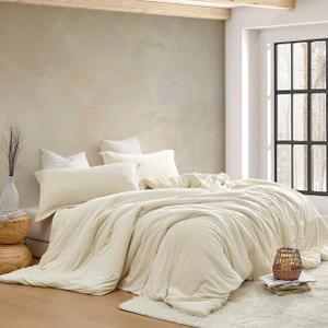 Byourbed Love Thick - So Smooth Coma Inducer Oversized King Comforter Set - Custard Cream