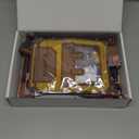 CUTEBEE Book Nook Kit - DIY Miniature House Coffee Shop Dollhouse Kit for Adults, Booknook Tiny House Bookshelf Decor 3D Wooden Puzzle, Gifts for Family, Friends (Corner Coffee Shop)