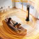 Uthfy 34'' Space Heaters for Indoor Use, 1500W Electric Heaters, 24H Timer