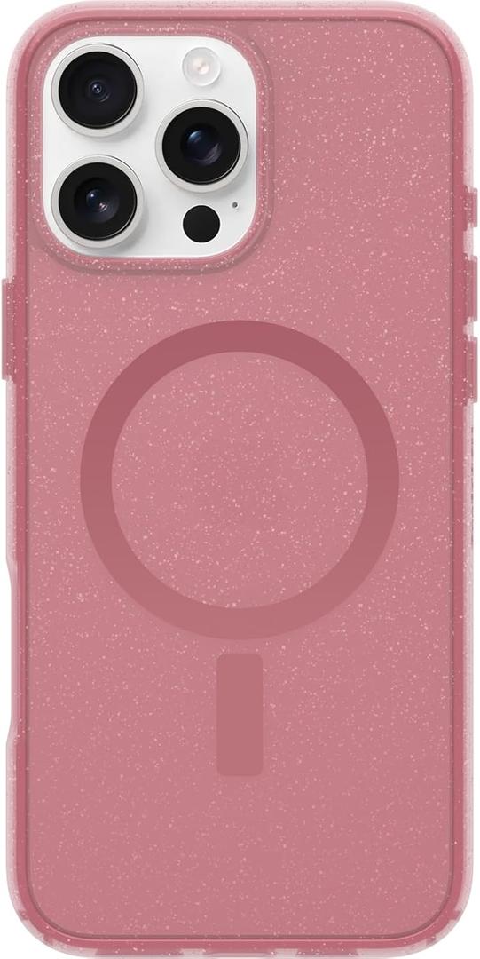 OtterBox iPhone 16 Pro Max Symmetry Series Clear Case - Foxberry Pink