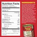 HORMEL Chili Plant-Based Chili With Beans (Pack of 12), 14 oz, 22g Protein per Serving, Gluten-Free, Egg-Free, Dairy-Free, No Artificial Flavors Added- Great for Bowls, Dips, Hot Dogs and Appetitizers (EXP 07/01/28)