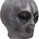 Alien Mask Adult Realistic Face Horror Funny Mask Latex Full Head Novelty Scary Monster Helmet Halloween Cosplay Prop