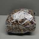 Beautyrest Long Brushed Faux Fur Ogee Textured Design Electric Blanket, Auto Shut Off, Virtually Zero EMF, Multi Heat Setting, UL Certified, Machine Washable, Leopard Throw 50x60