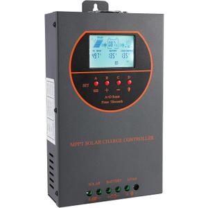 60A Solar Charge Controller MPPT 12V 24V 36V 48V Controller 60amp Solar Charge Regulator MPPT 160V w/LCD Display Work with AGM, Gel, Flooded and Lithium,Max Input Power 3000W
