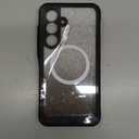 Hekodonk for Galaxy S25 FE Case Magnetic,[Compatible with Magsafe][Built-in Tempered Glass Screen Protector] [Glitter Card] Full Body Bling Case for Samsung Galaxy S25 FE,Black