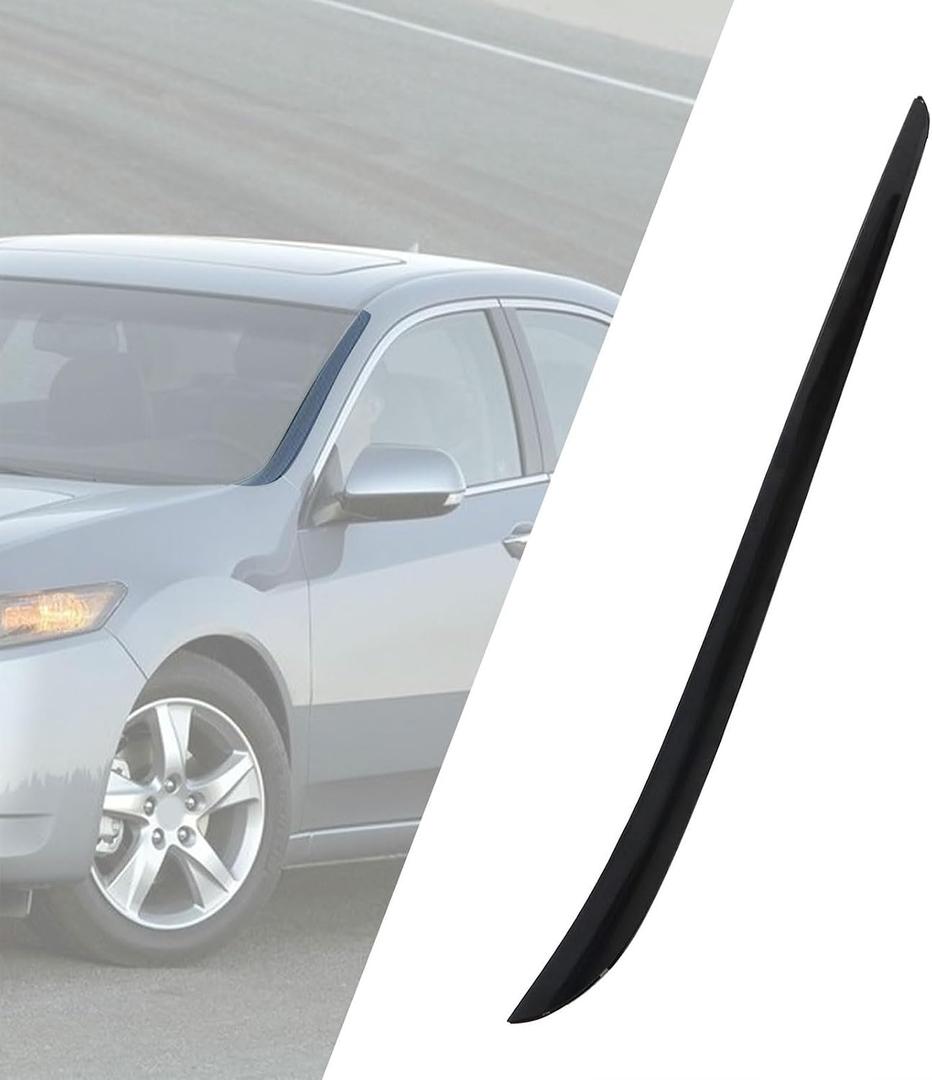 XQSMWF Front Driver Left Side Windshield Molding Trim Compatible with Acura TSX 2009-2014# 73162-TL2-305