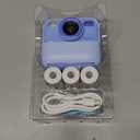 Kids Instant Digital Cameras for Boys and Girls, 1080P HD Dual-Lens Selfie Digital Camera with Print Paper & 32G Card, Christmas Birthday Gifts Toys for Toddler and Teenagers Age 3-16 Years Old (Blue)