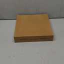 KINLINK 11x11 Picture Frame, Natural Square Solid Wood Frames for Pictures 4x4 and 8x8 with Mat or 11x11 without Mat, Wall and Tabletop Display Photo Frames Natural Wood 4 Pack