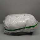 Three Geese King Size Pinch Pleat Duck Feather Down Fiber Comforter - All-Season Down Duvet Insert Fluffy Baffle Box Design with 8 Corner Loops for Warmth and Softness.