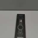 Nereides Band Compatible with Samsung Galaxy Watch 7 6 5 4 40mm 44mm/ Watch 6 4 Classic/Watch 5 Pro/Watch 3 Classic 41mm/Active 2, 20mm Nylon Replacement Sports Strap for Men Women(Black,L)