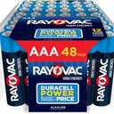 Rayovac High Energy AAA Batteries (48 Pack), Alkaline Triple A Batteries