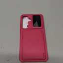 ATATOO for Samsung Galaxy S26+ Plus Wallet Case with Card Holder (3-5 Cards) [RFID Blocking] & Sliding Camera Cover, Military Grade Protection, Women Men Case for Samsung S26+ Plus 6.7", Hot Pink