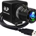 USB Camera 4K 12 Megapixels USB Webcam 1080P 120fps High Speed Golf Swing Cam with 3X Manual Optical Zoom Lens Close up PC Computer Plug and Play for Live Streaming Industrial Project Meeting