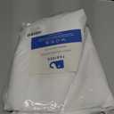 THAIGEE Water-Repellent Fabric Shower Curtain Liner - Hotel Quality Machine Washable, 3 Heavy-Duty Magnets with Rustproof Grommets & Weighted Hem, Stall Size 54x72in White (54"WX72"L (Pack of 1))