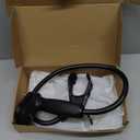 Lamicall Gooseneck Phone Holder for Bed - [Upgraded Stable Clip] for Desk, Headboard, Bed, Bedside, Table, Flexible Gooseneck Long Arm Stand, Overhead Cell Phone Clamp Mount, Gift for All 4-7 Device (black)