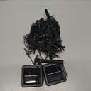 2 Pack 200 LED Solar Christmas Lights Outdoor, Solar String Lights for Outside with 8 Lighting Modes, Waterproof Green Wire Solar Powered Tree Light for Xmas Party Yard Garden Decorations (Multicolor)