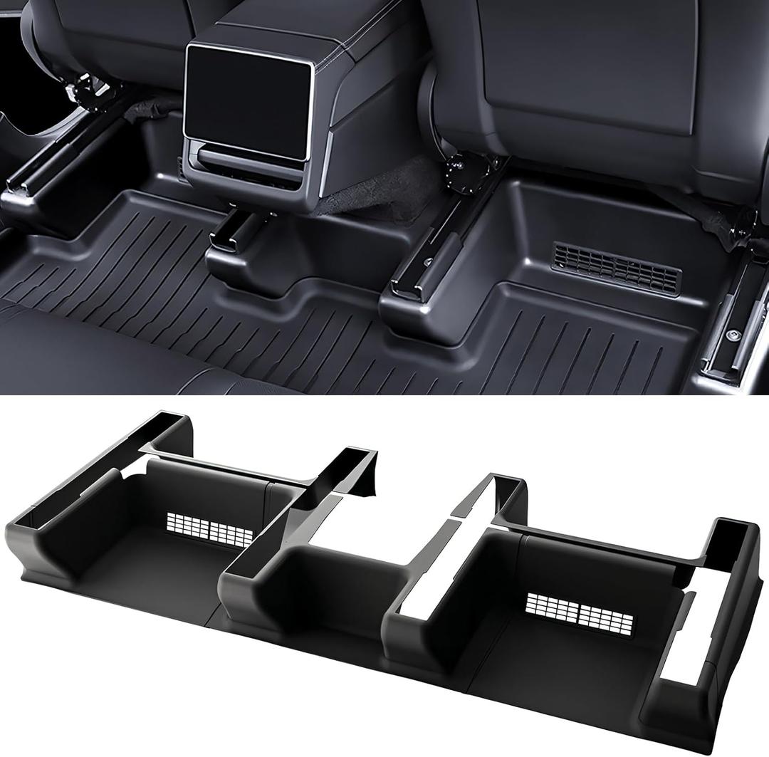 New Model Y Juniper Front Seat Slide Rail Protectors Covers Pad Full Cover 9 PCS Seat Rail Corner Protectors for Model Y Junipe TPE Interior Protection Accessories 2026