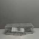 HOMESTEAD Live Rat Trap Indoor/Outside - Squirrel Trap, Have A Heart Animal for Chipmunk, Small Rabbits, Weasel and Similar-Size Rodents, 18"x5"x5", 2 Doors, Fully Assembled