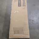 VASAGLE 8 Tier Shoe Rack, Shoe Organizer for Closet, Entryway, 32-40 Pairs of Shoes, Large Shoe Rack Organizer with 7 Metal Mesh Shelves, 11.8 x 39.4 x 59.8 Inches, Rustic Brown and Black ULBS012B01