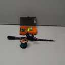 Fishing Rod and Reel Combo - 6.9ft Telescopic Spincast Rod with Left Handed Baitcasting Reel Combos - Sea Saltwater Freshwater Ice Bass Fishing Tackle Set - Fishing Rods Kit (2.1M/6.9ft-CATW10)