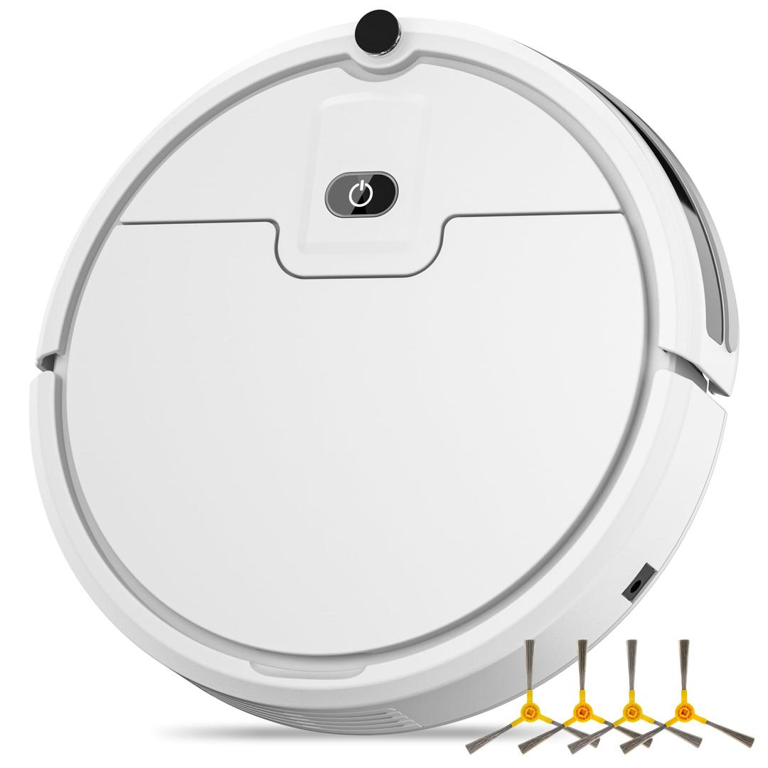 Robot Vacuum Cleaner,2900Pa Powerful Suction Robot Vacuums with Self-Charging,150Mins,Tangle-Free Robotic Vacuums Cleaner, Low Noise, Ideal for Hard Floor, Low-Pile Carpets & Pet Hair